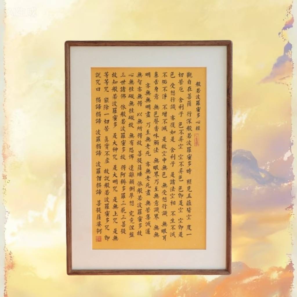 H58 Traditional Consecration Buddism Scripture