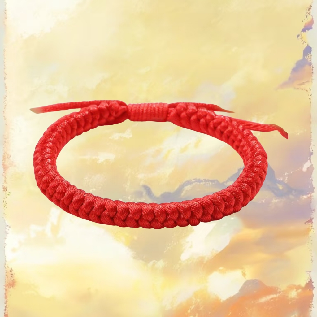 H8 Red Woven Bracelet