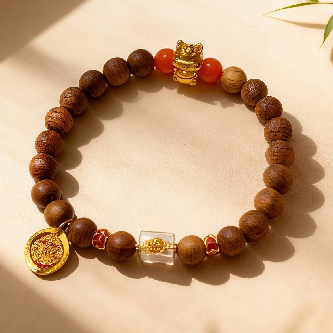H194 Golden Field Horse – Harvest Bracelet
