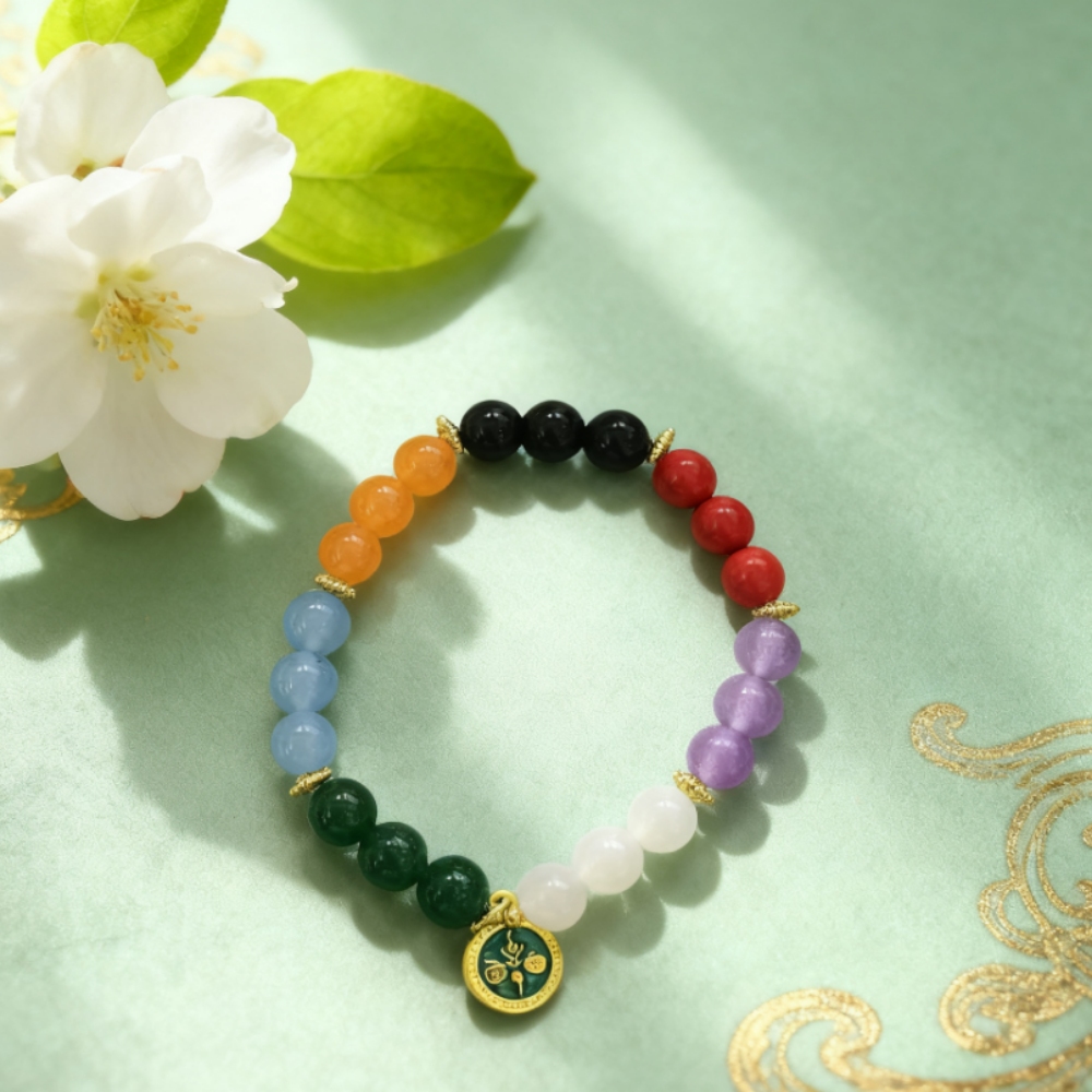 H21 Beaded Bracelet: Full of Positive Energy (Random Style)